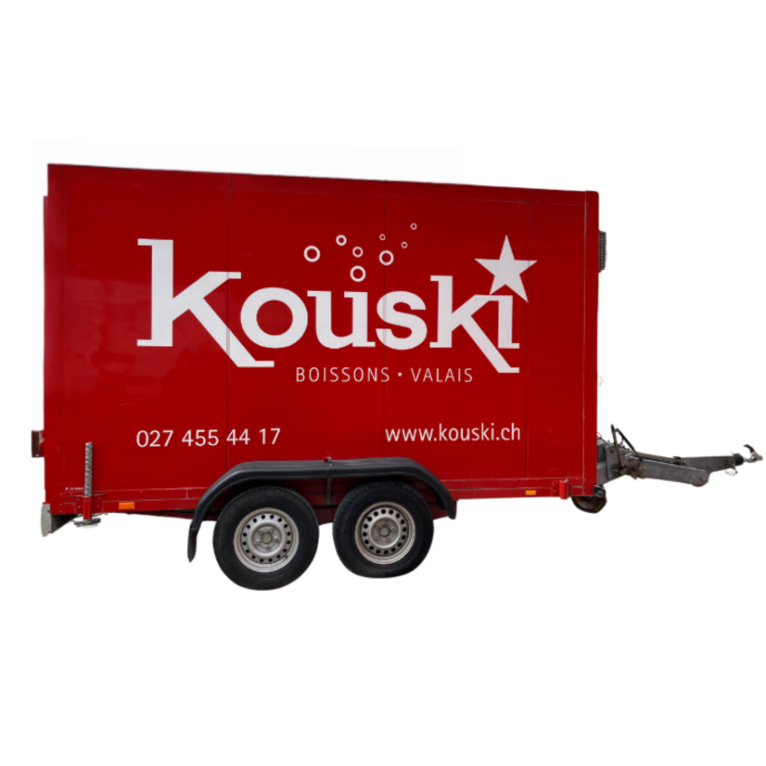 Remorque frigo manifestation