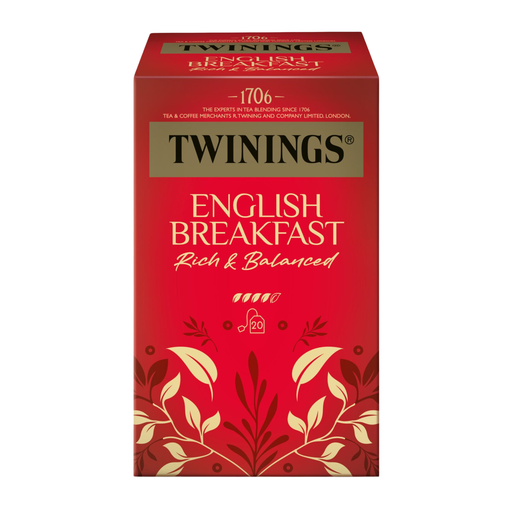 [820114] Thé Twinings English Breakfast 20 Sachets